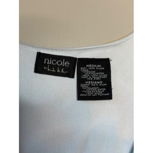 Nicole by Nicole Miller Floral Midi Dress Yellow Blue Orange Size Medium - Picture 4 of 7